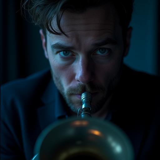 Trompettist Daan Peters